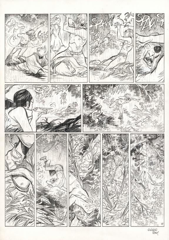 Olivier Pont - Un putain de salopard, Le Rituel, Planche ori