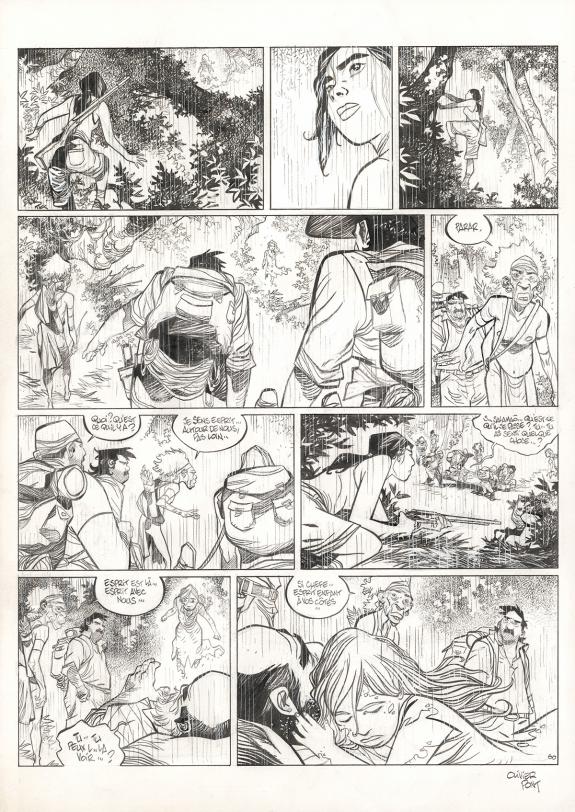 Olivier Pont - Un putain de salopard, Le Rituel, Planche ori