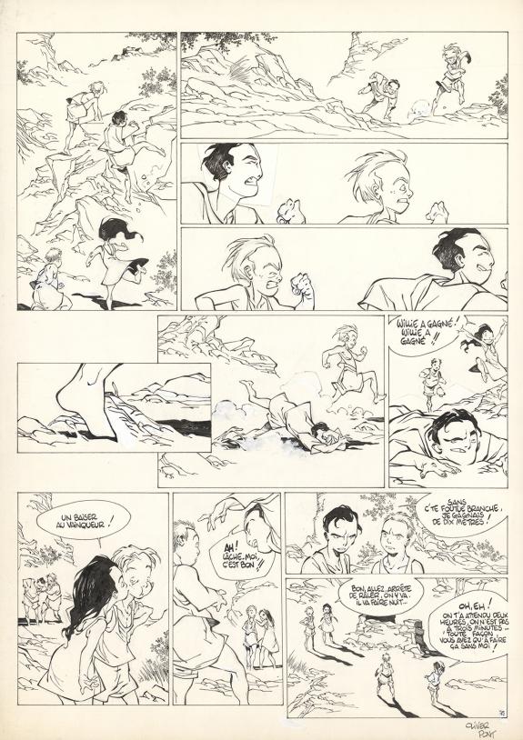 Olivier Pont - Où le regard ne porte pas..., Tome 1, Planche