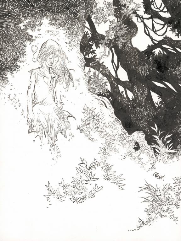 Olivier Pont - Un putain de salopard, Illustration originale