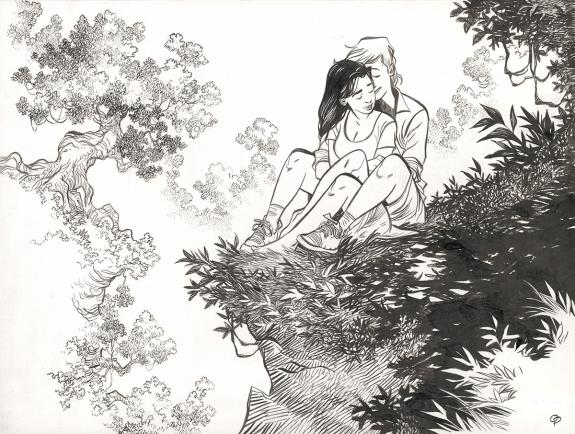 Olivier Pont - Un putain de salopard, Illustration originale