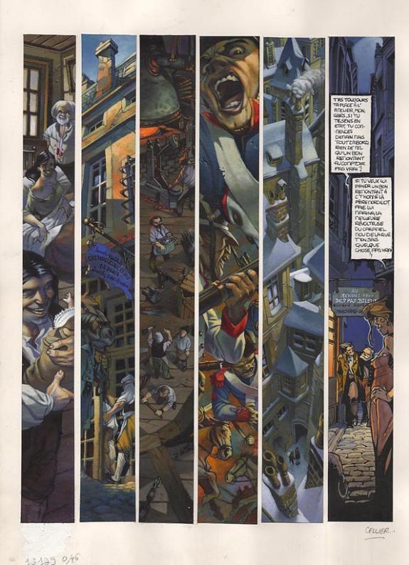 Jean-François Cellier - Le Maître du hasard, Paris, Planche 