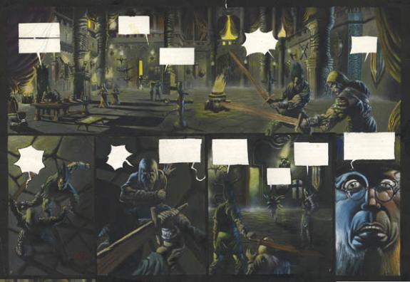 Jean-François Martinez - L'Épée noire de Pentaskel, Les foss