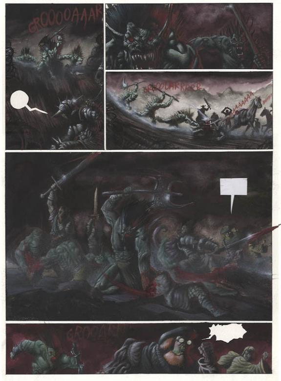 Jean-François Martinez - L'Épée noire de Pentaskel, Planche 