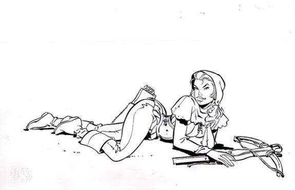 Félix Meynet - Illustration originale