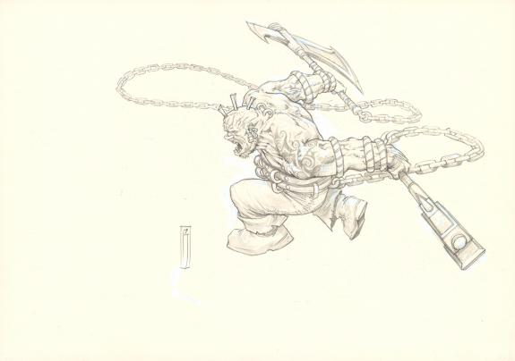 Paul Jeacock - Design figurine pour Warhammer, illustration 