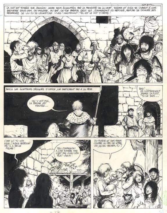 Thierry Cayman - Sylvain de Rochefort, Planche originale n°0
