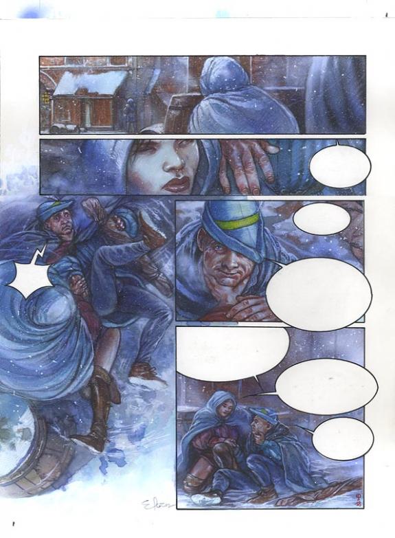 Eric Puech - L'Immortel, Le cordonnier de Jerusalem, Planche