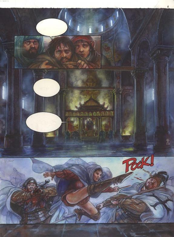 Eric Puech - L'Immortel, Le cordonnier de Jerusalem, Planche