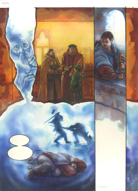 Eric Puech - L'Immortel, Le cordonnier de Jerusalem, Planche