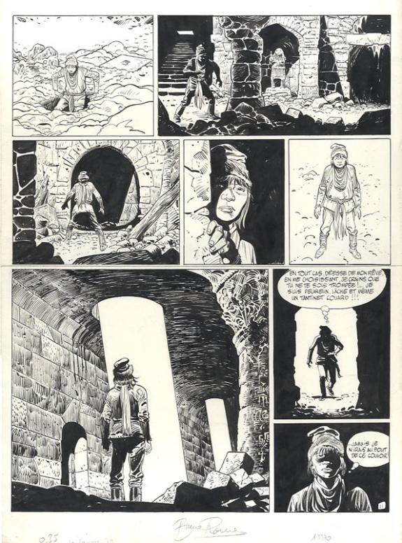 Bruno Rocco - Le Jeu de pourpre, Le rêve partagé, Planche or