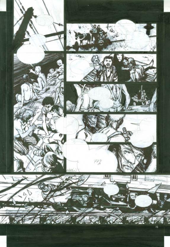 Freddy Martin - Après la guerre, Volume 1, Planche originale