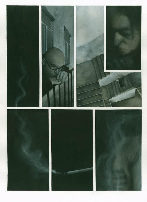 Attila Futaki - Spiral, Planche originale n°37