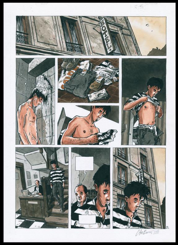 Christophe Chabouté - Purgatoire, Livre 1, p21