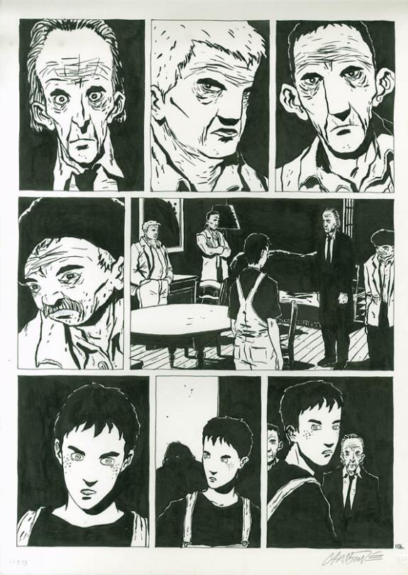 Christophe Chabouté - Zoé, Planche originale n°106