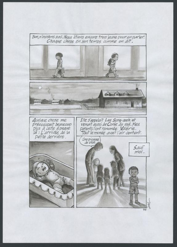 Jung - Couleur de peau : miel, Tome 1, Planche originale n°7
