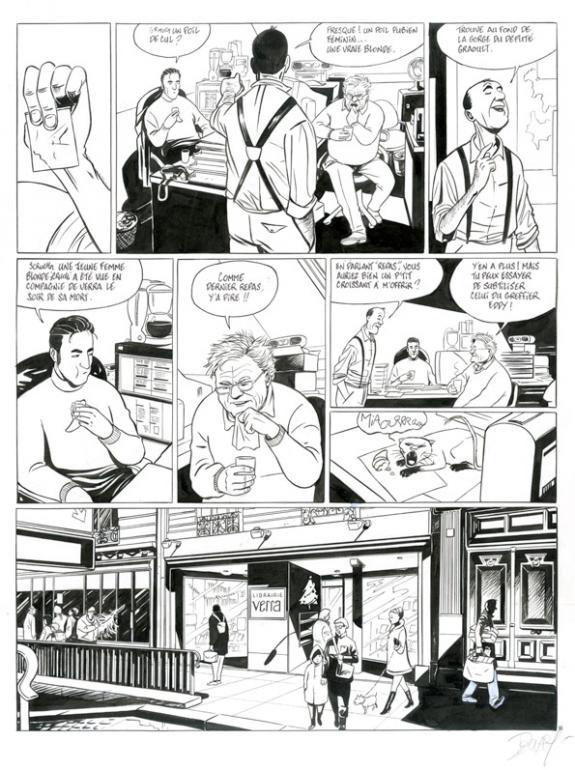Stéphane Douay - Commandant achab, Né pour mourir, Planche o