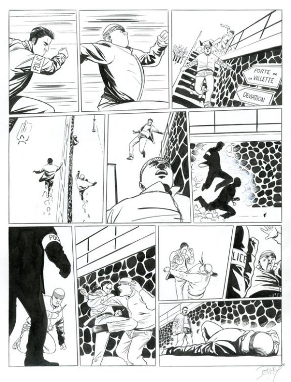 Stéphane Douay - Commandant achab, Né pour mourir, Planche o
