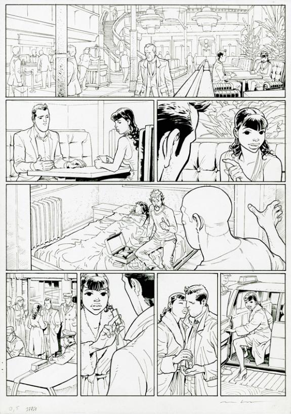 Marcial Toledano - Ken games, Feuille, Planche originale n°3