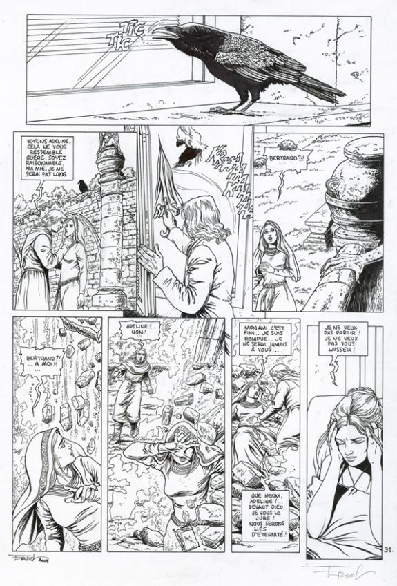 Ersel - Les pionniers du nouveau monde, Planche originale n°