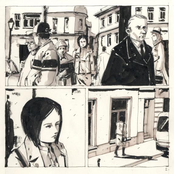 Alexis Horellou - Souffle court, Planche originale n°02