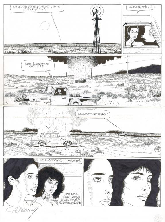 Renaud - Santiag, Planche originale n°14