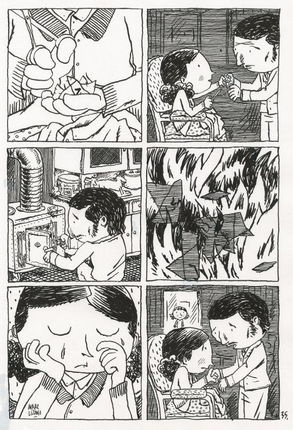 Marc Lizano - L'enfant caché, Planche originale n°35