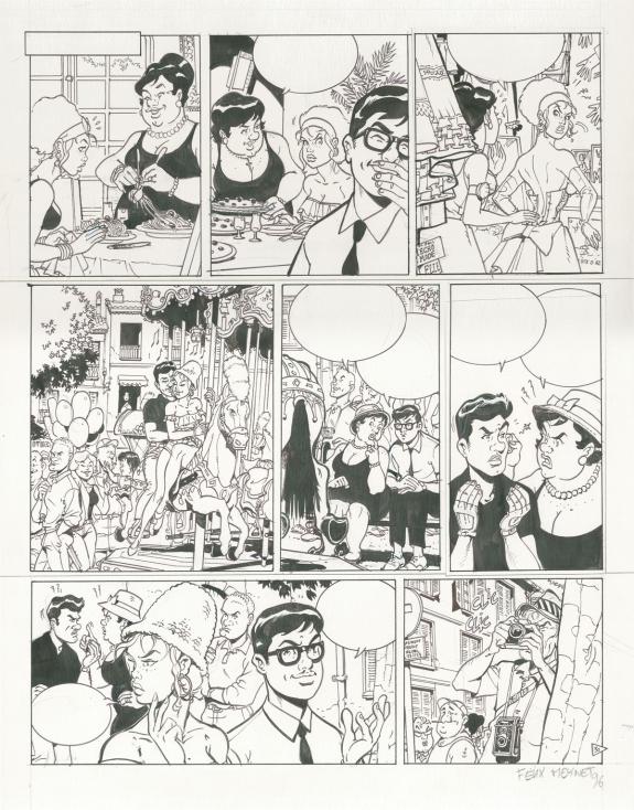 Félix Meynet - Double M, Planche originale n°30
