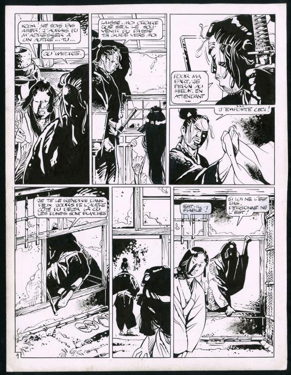 Marc Michetz - Kogaratsu, Planche originale n°9