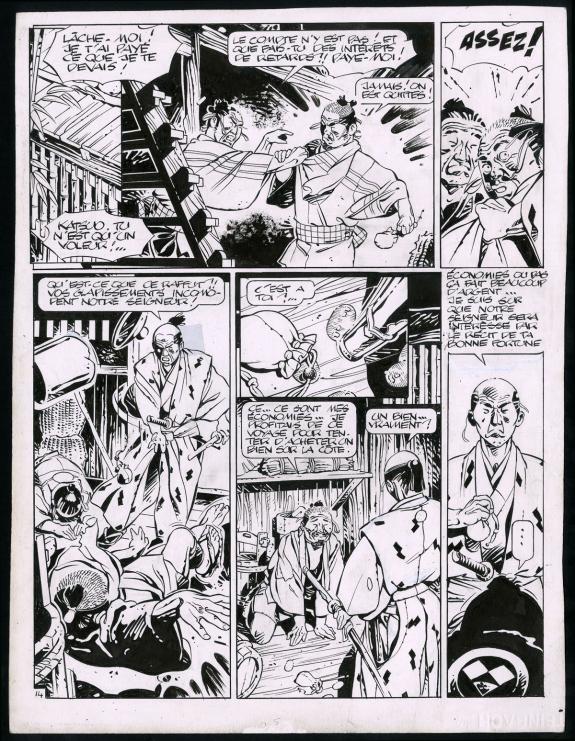 Marc Michetz - Kogaratsu, Planche originale n°14