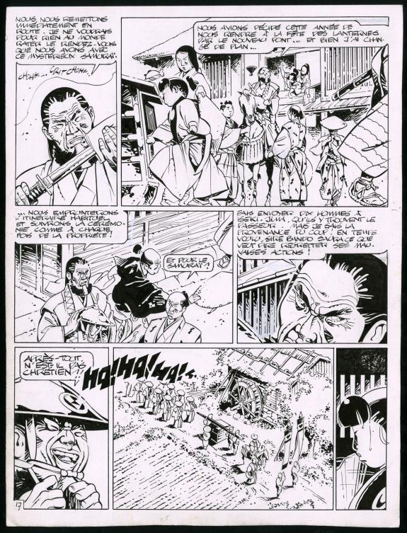 Marc Michetz - Kogaratsu, Planche originale n°17