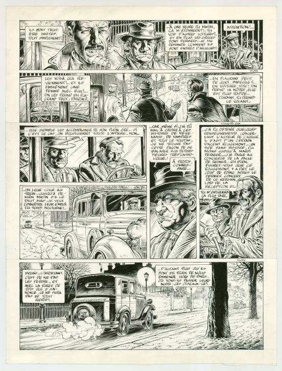 Yves Swolfs - Le Prince de la Nuit, Pleine lune, Planche ori