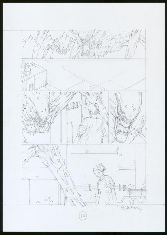 Yacine Elghorri - Medina, Les sacrifiés, Planche originale n