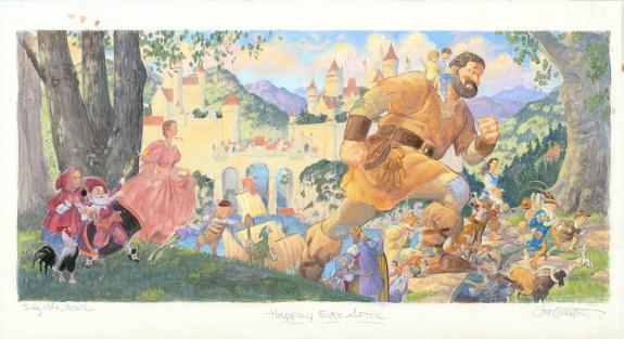 Scott Gustafson - Illustration originale - Happily Ever Afte