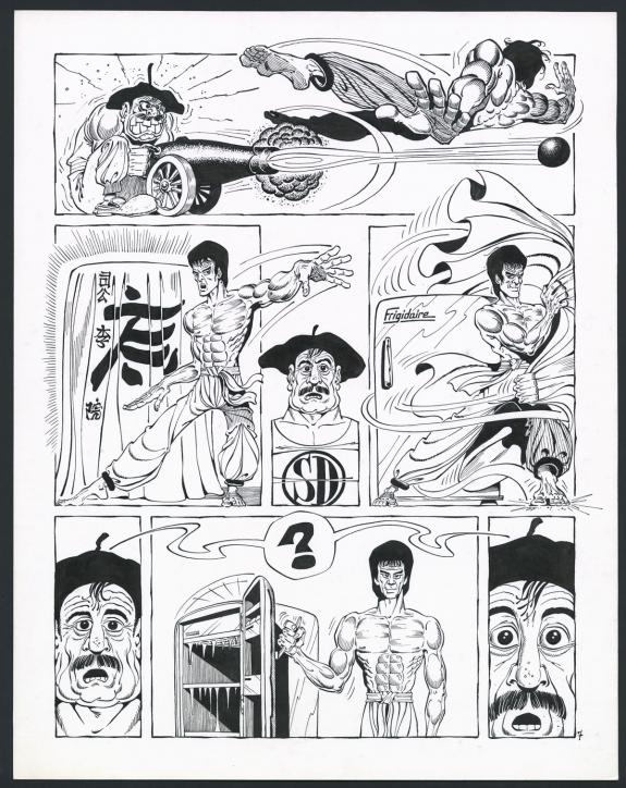 Marcel Gotlib - Rhâ-Gnagna, Tome 2, Planche originale n°07 p