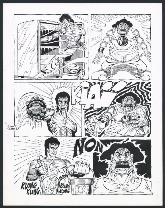 Marcel Gotlib - Rhâ-Gnagna, Tome 2, Planche originale n°08 p