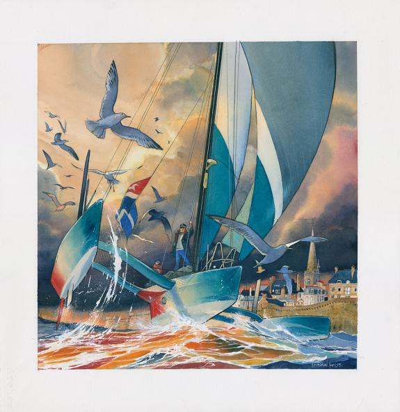 Emmanuel Lepage - Illustration originale réalisée à l'occasi