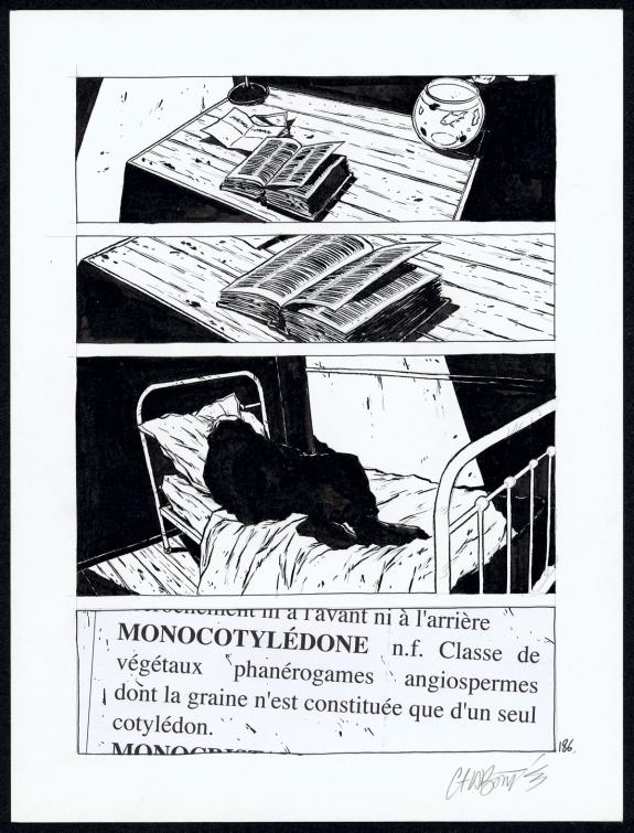 Christophe Chabouté - Tout seul, Planche originale N°186 Pho