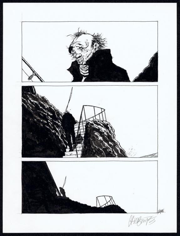 Christophe Chabouté - Tout seul, Planche originale N°278