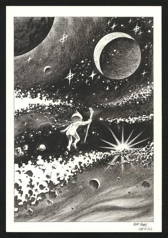 Riff Reb's - Le Vagabond des Étoiles , Tome 1 , Planche orig
