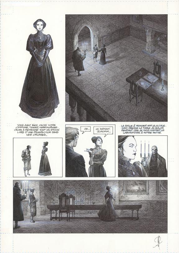 Alberto Varanda - La Mort vivante, Planche originale n°21