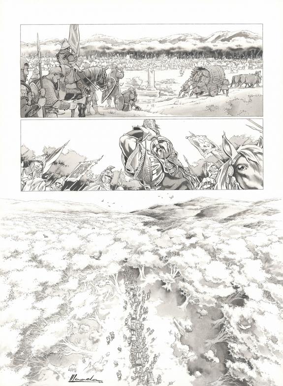 Juan Luis Landa - Chroniques de Roncevaux, Munjoie !, Planch
