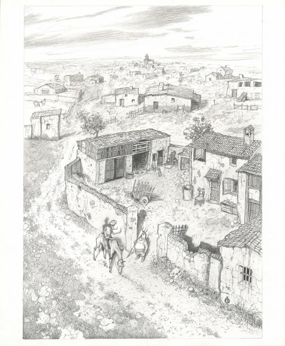 Paul & Gaëtan Brizzi - Don Quichotte de la Manche, Planche o