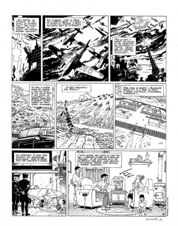 Claude Plumail - Das Reich, Citadel, Planche originale n°19