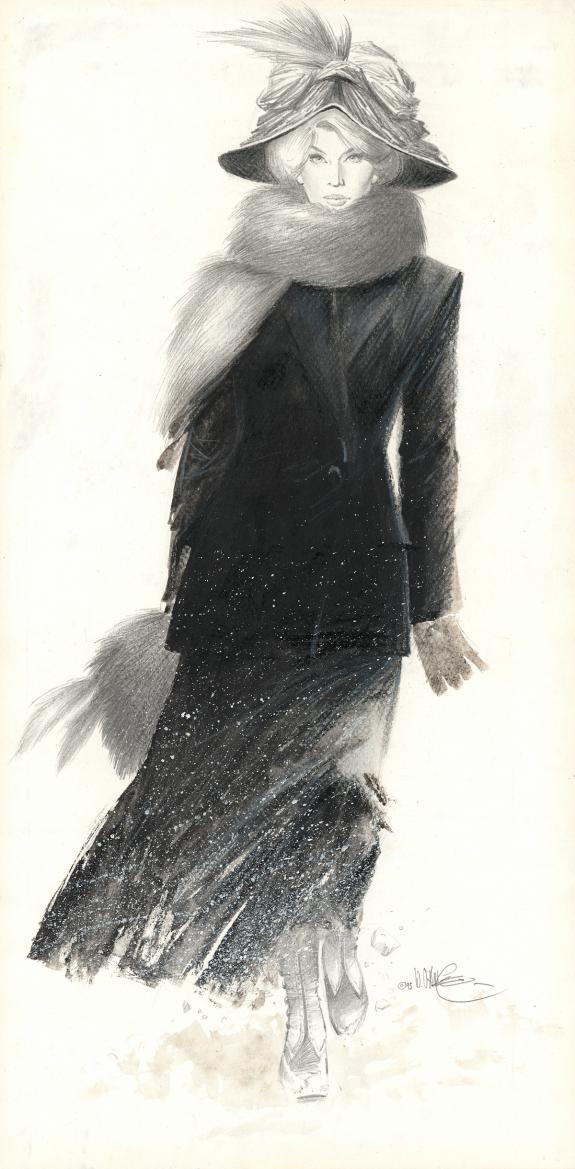 William Vance - XIII, Illustration originale réalisée pour l