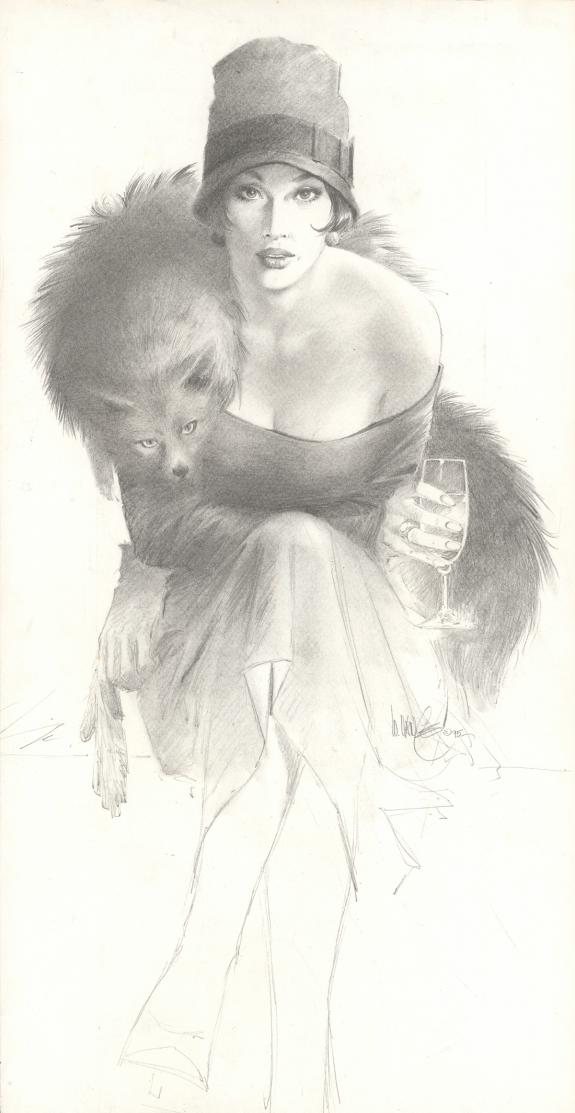 William Vance - XIII, Illustration originale réalisée pour l