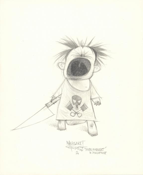 Carter Goodrich - Casting Call, Illustration originale, Marg