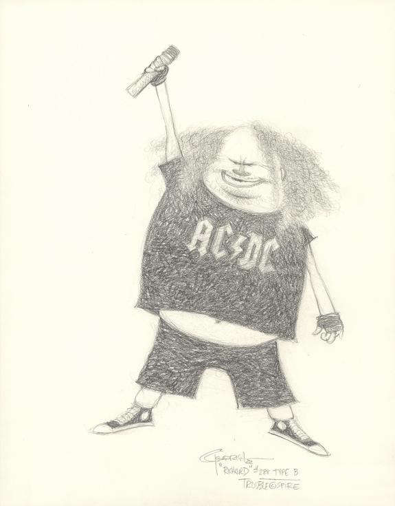 Carter Goodrich - Casting Call, Illustration originale, Rich