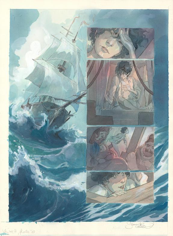Yannick Corboz - Le Voleur d'amour, Planche originale n°67