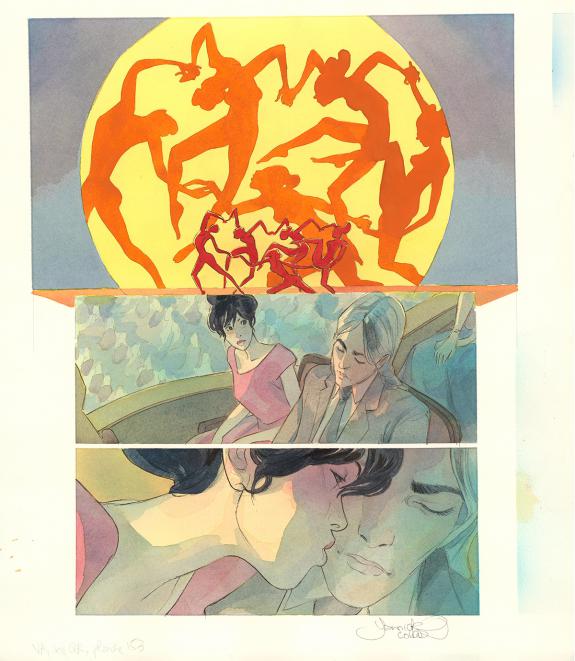 Yannick Corboz - Le Voleur d'amour, Planche originale n°150